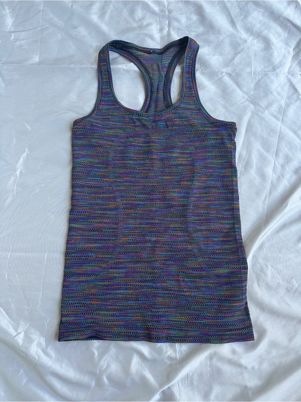 Lululemon Swiftly Tech Racerback Tank 2.0 *Love Black Rainbow